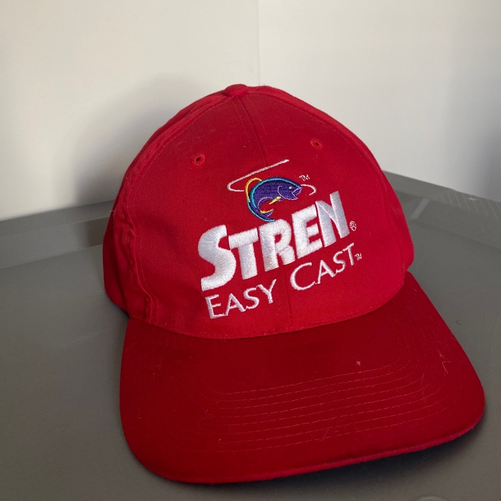 Red Stren vintage hat